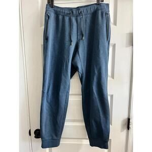 Uniqlo Joggers Men’s Dark Blue Drawstring Sz XL Relax